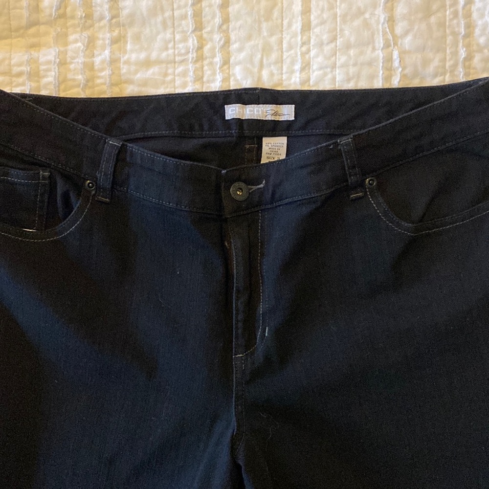 Black denim